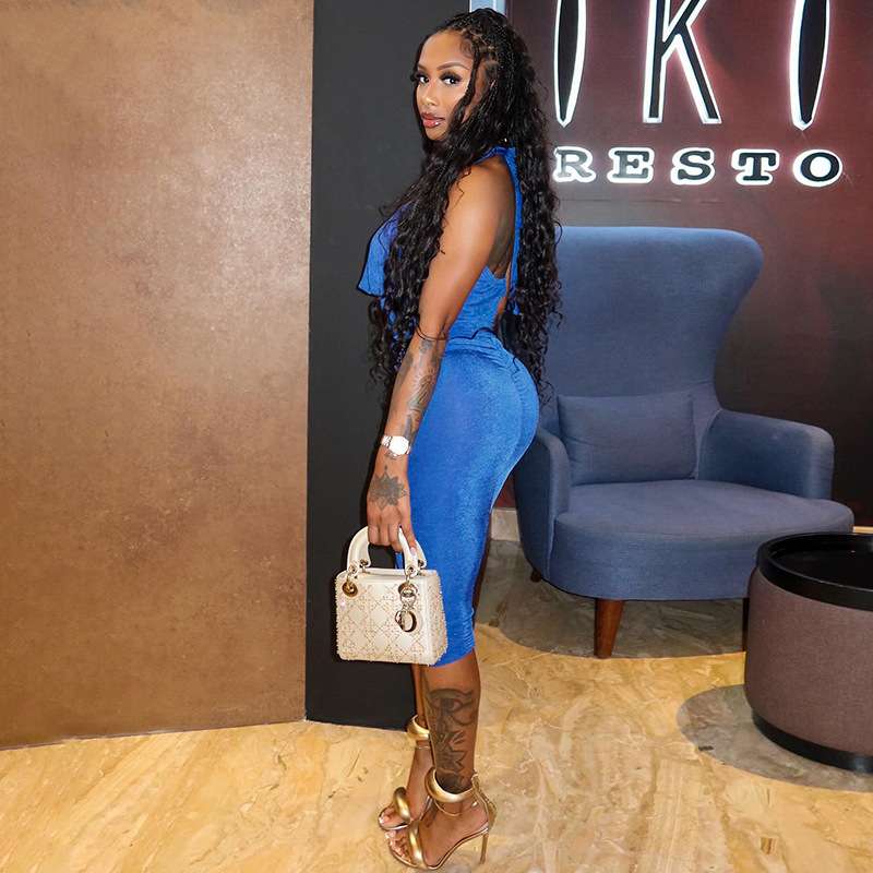 Elegant Blue Jumpsuit image 2