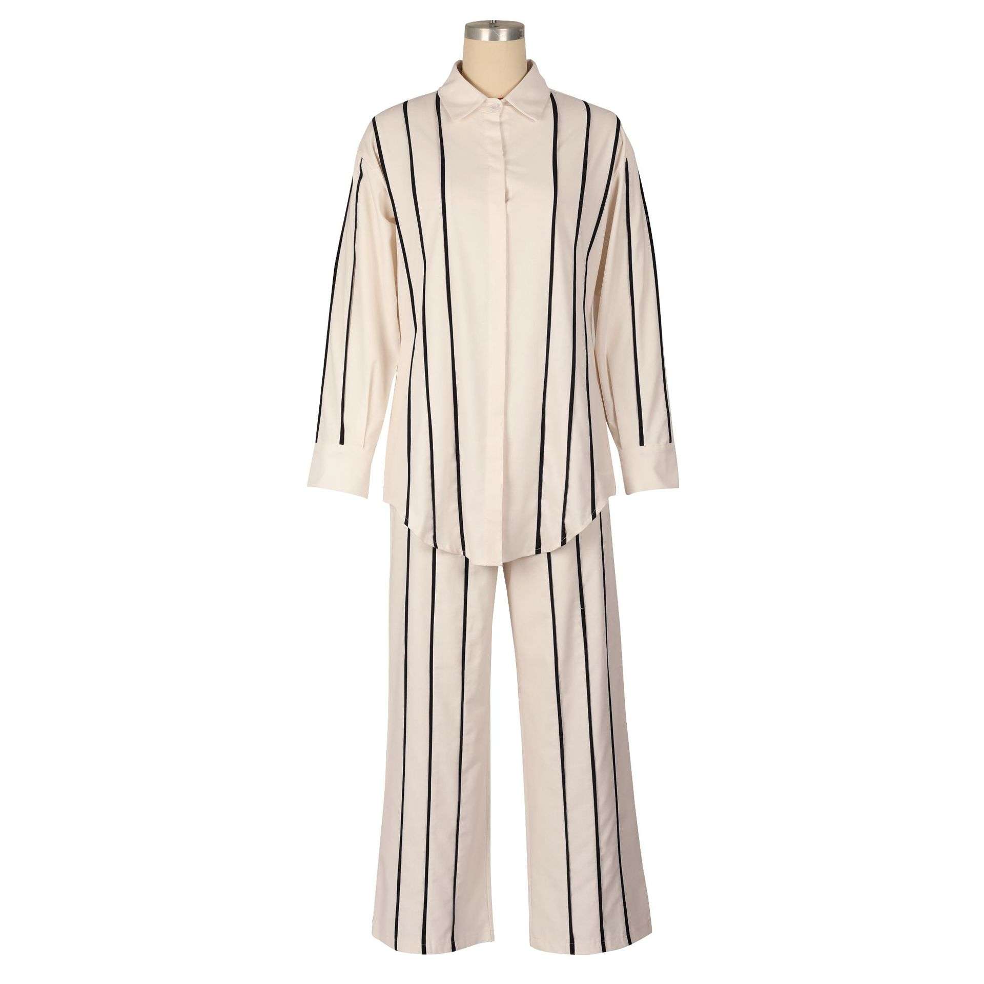 My Moment Classic Stripe  Pant Set image 2