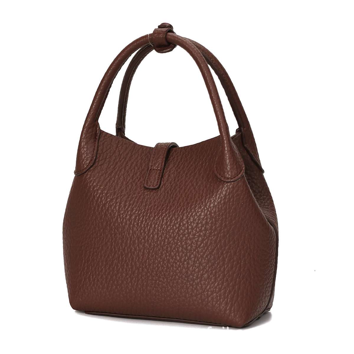 Textured Faux Leather Handbag image 0