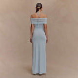 Off-Shoulder Maxi Dress image 7