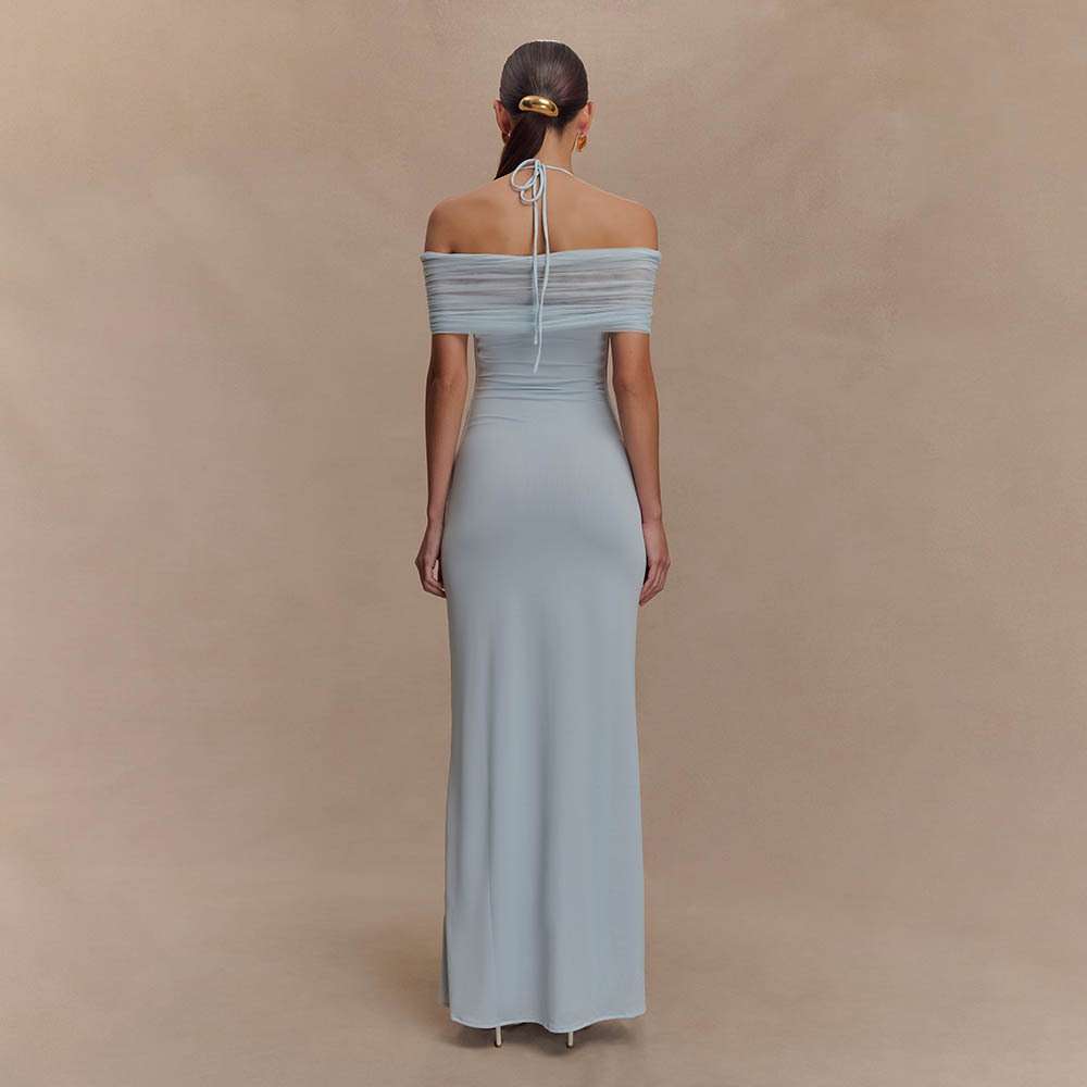 Off-Shoulder Maxi Dress image 7