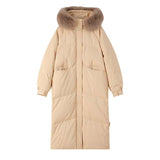 Long Sleeve Hooded Puffer Coat image 3