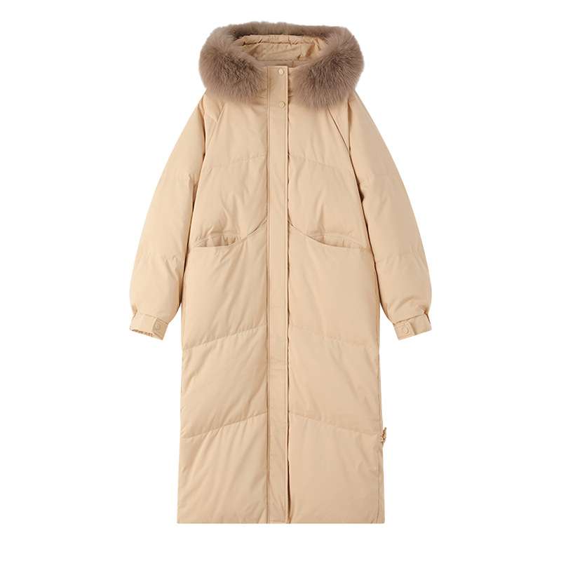 Long Sleeve Hooded Puffer Coat image 3