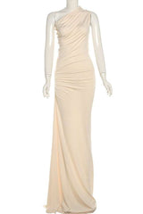 Divine One Shoulder Drape Gown image 4