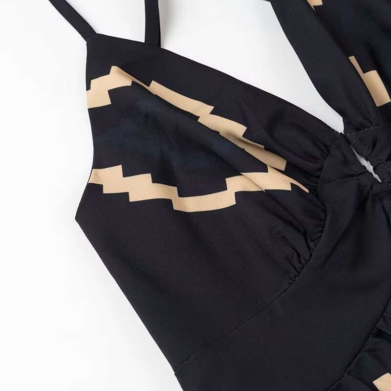 Boho Chic Cut-Out Maxi Dress image 5