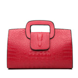 Designer Satchel Bags for Women - Free Size, Red image