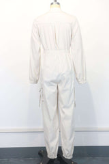 Casual Zip-Up Jumpsuit image 4