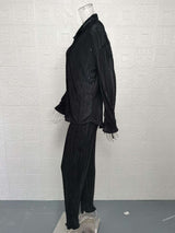 Elegant Pleated Lounge Set image 2