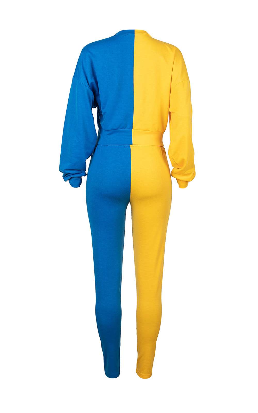 Casual Two Tone Jumpsuit image 5