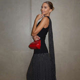 Polka Dot Maxi Dress image 2