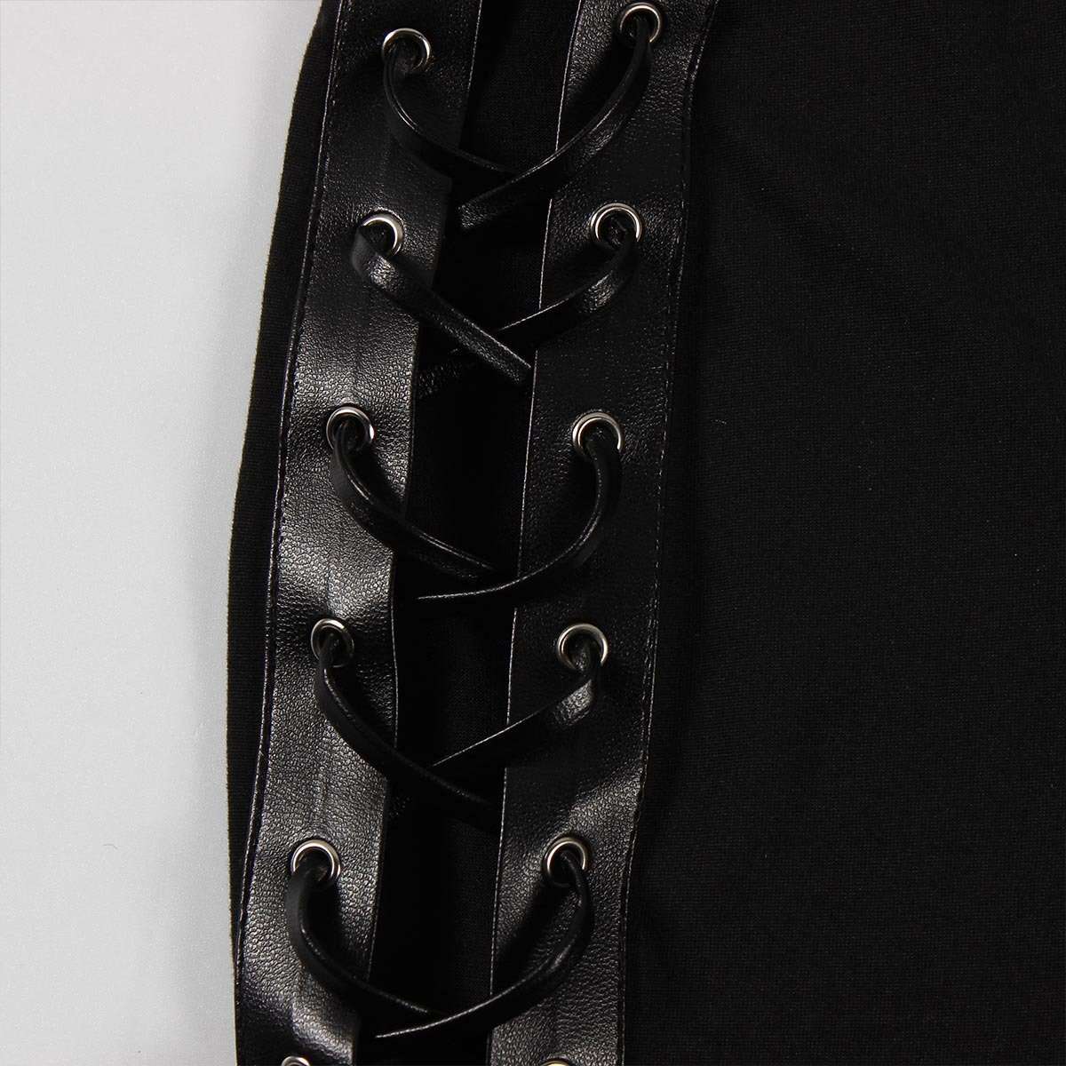 Strapless Graphic Bodycon Mini Dress image 6