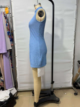 Asymmetric Sleeveless Cut-Out Top and Shorts Set image 3