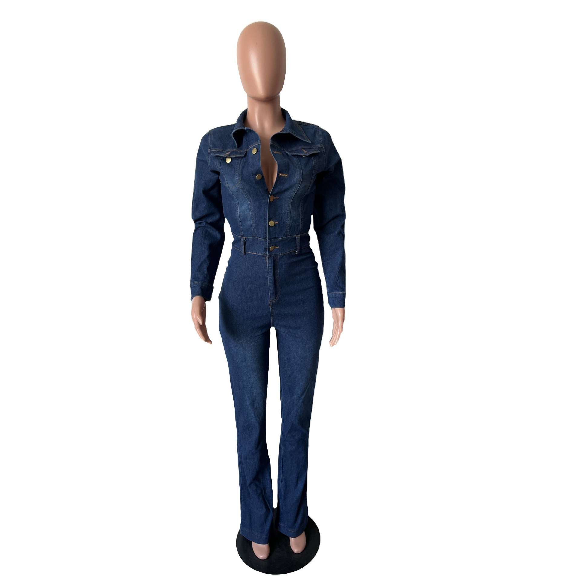 Denim Jumpsuit image 2