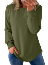 Long-Sleeve Sweatshirt with Relaxed Fit image 4
