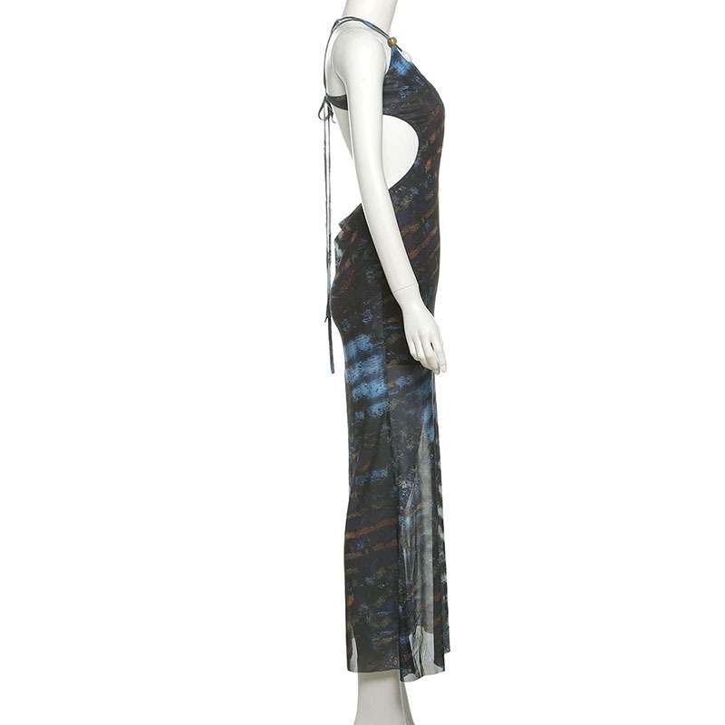 Maxi Dress with Side Cutouts image 6