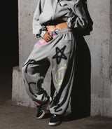 Long Sleeve Drawstring Crop Hoodie Coord Set image 4