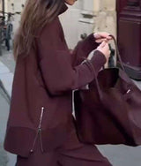 Lounge Set with Oversized Sweater & Trousers image 5