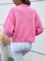 Pearl Beaded Drop Shoulder Duster Cardigan image 5