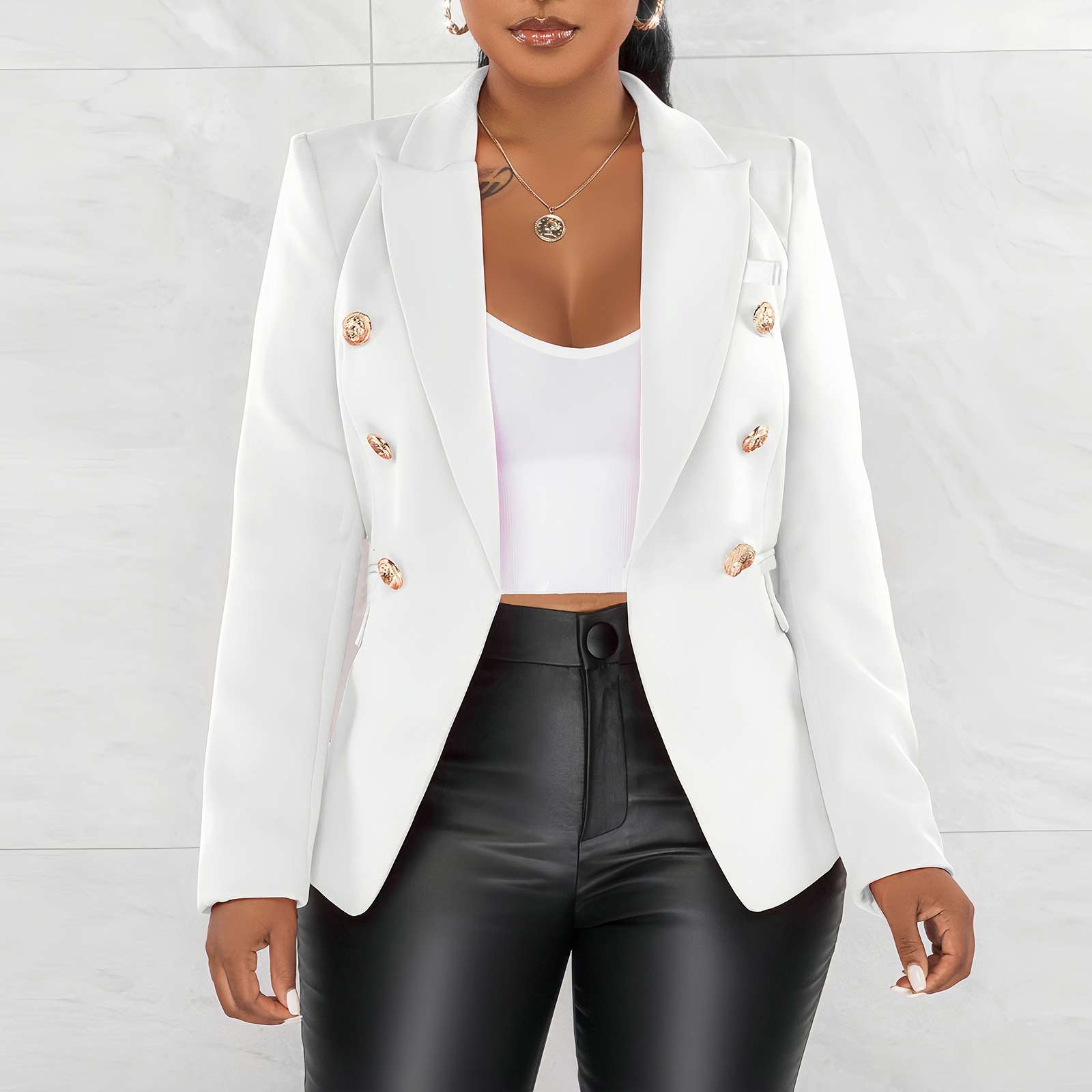 Casual Blazers Long Sleeve  Jacket image 1