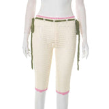 Drawstring Bermuda Shorts with Trim image 4