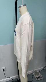 Casual Oversized Sweater with Graphic image 4