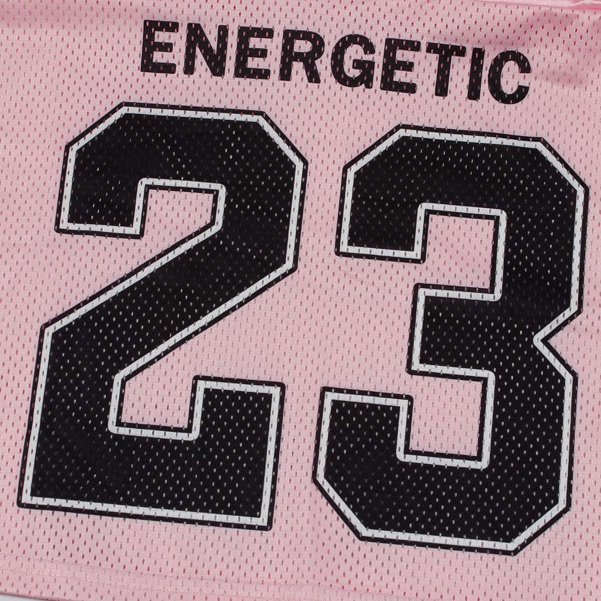 Mesh Varsity Crop Top image 5