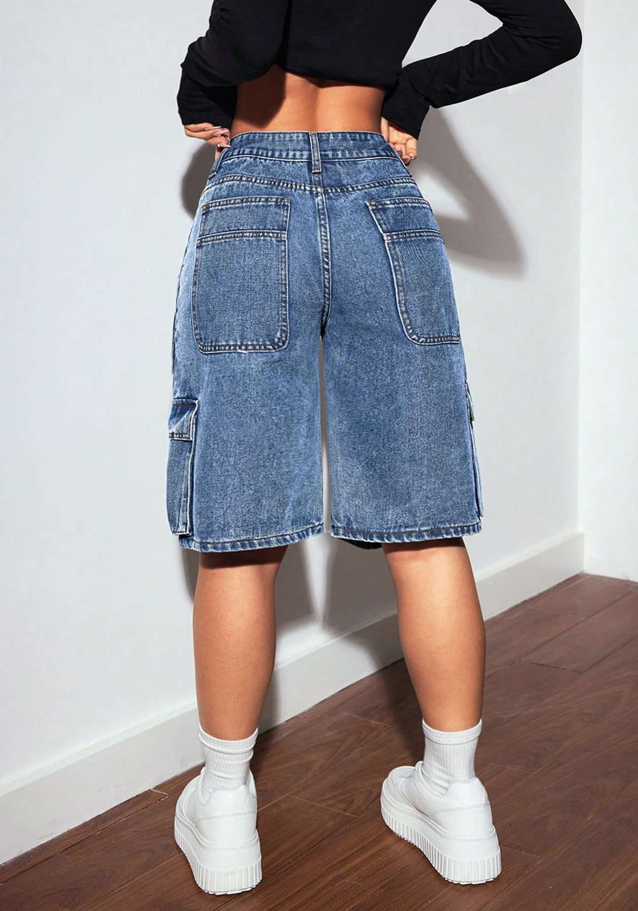 Casual Streetwear Cargo Shorts image 3