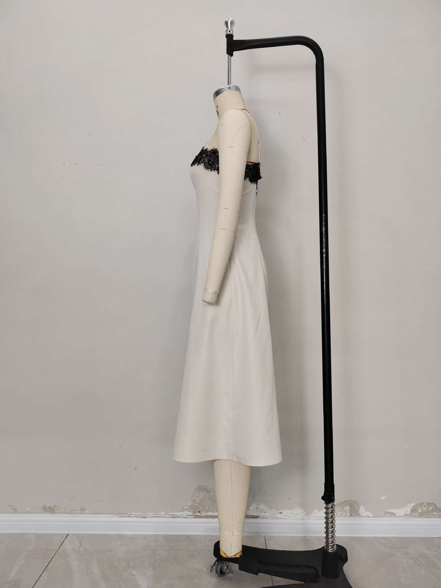 Elegant Lace Accent Maxi Dress image 5