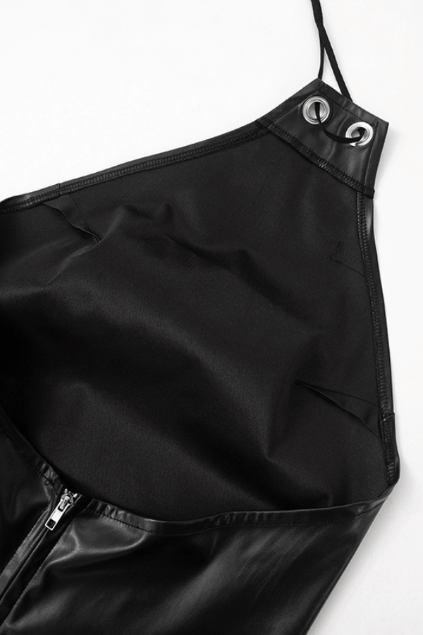 Noir Elegance Halter Top image 5