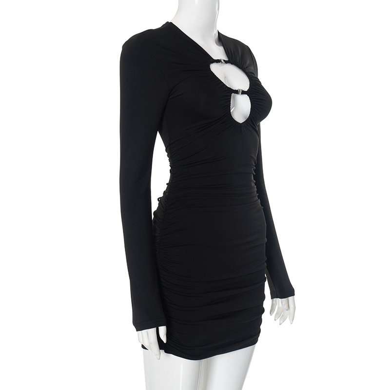 Hollow-out Bodycon Dress image 4