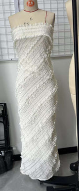 Strapless Textured Maxi Dress image 4