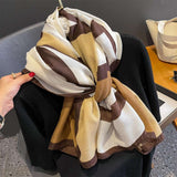Striped Pattern Fashion Winter Scarves Shawls image 6