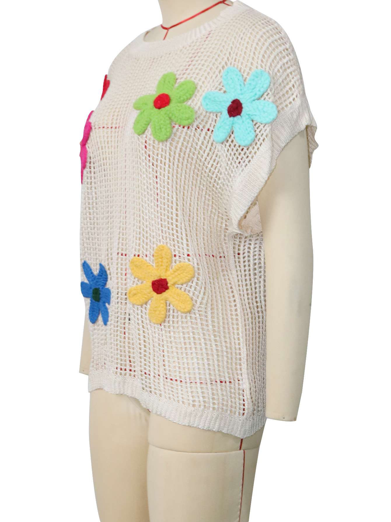 Colorful Floral Top image 5