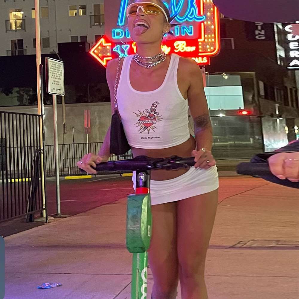 Crop Top and Mini Skirt Set image 3