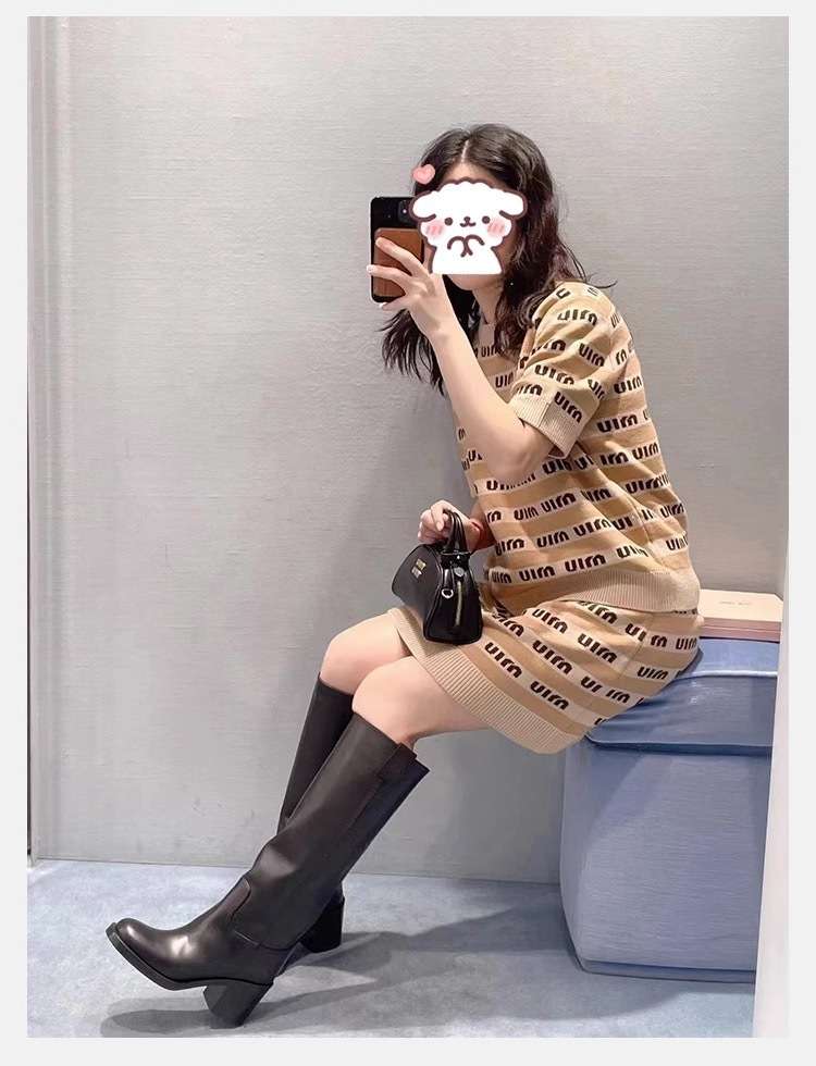 Round Toe Knee Long Knight Boots image 0