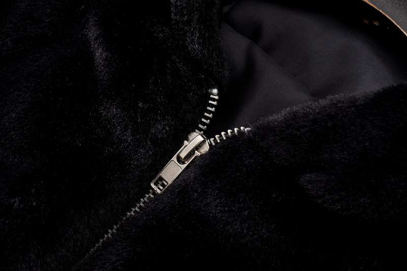 Cardigan Loose Collar Zip-up Long Sleeves Jacket image 4