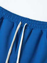 Short-Sleeve Polo Set with Drawstring Shorts image 6