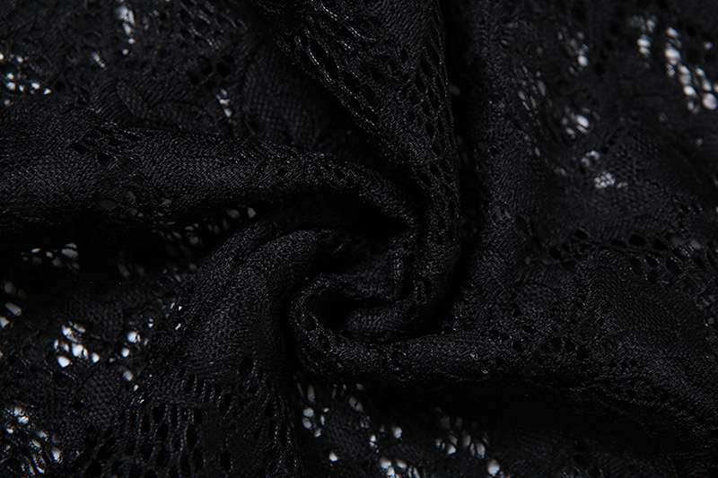 Deep V Two Piece Mesh Bodysuit Set image 7