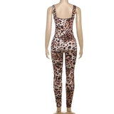 Strapless Animal Print Jumpsuit image 6
