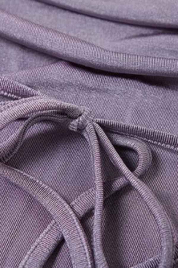 Sexy HalterNeck Ruffled Open Back Sleeveless Maxi Dress image 8