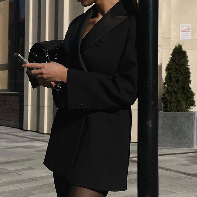 Double-Breasted Blazer Jackets image 5