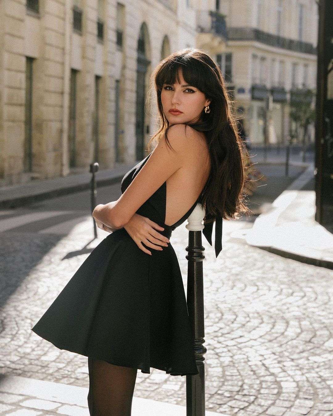 A-Line Dress with Flared Skirt image 1