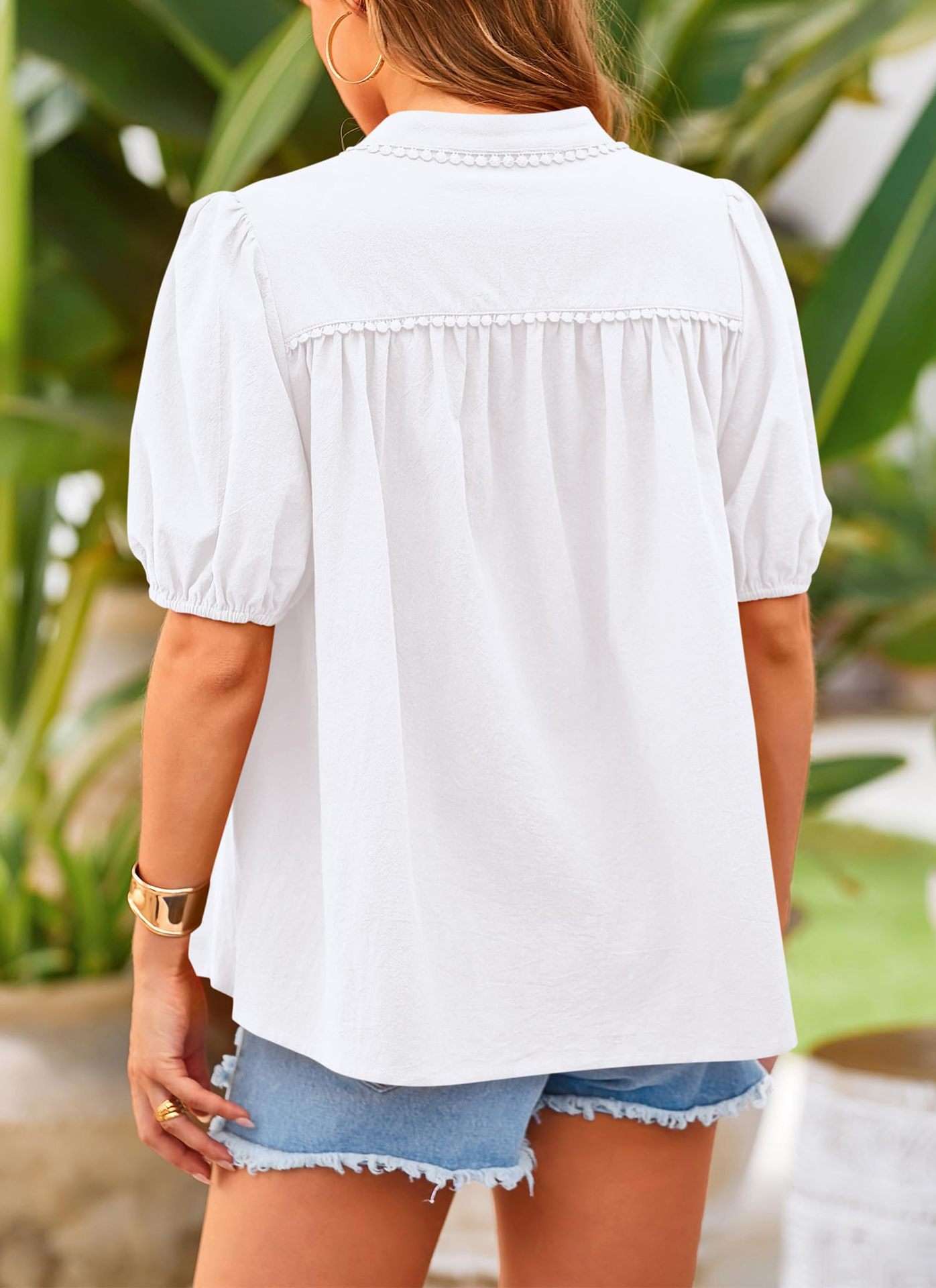 Casual Button-Down Top image 4