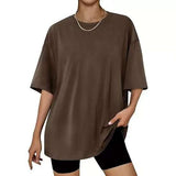 Oversized Light T-Shirt - L, Brown image