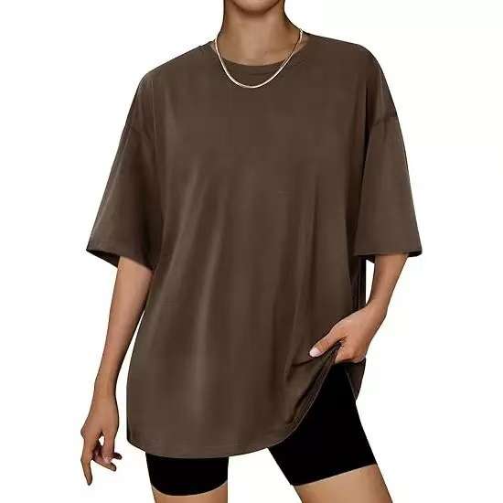 Oversized Light T-Shirt - L, Brown image