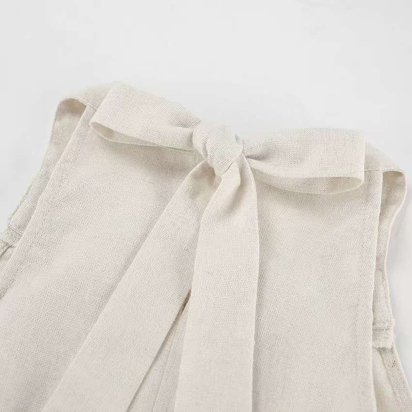 Tiered Ruffle Sleeveless Dress image 5