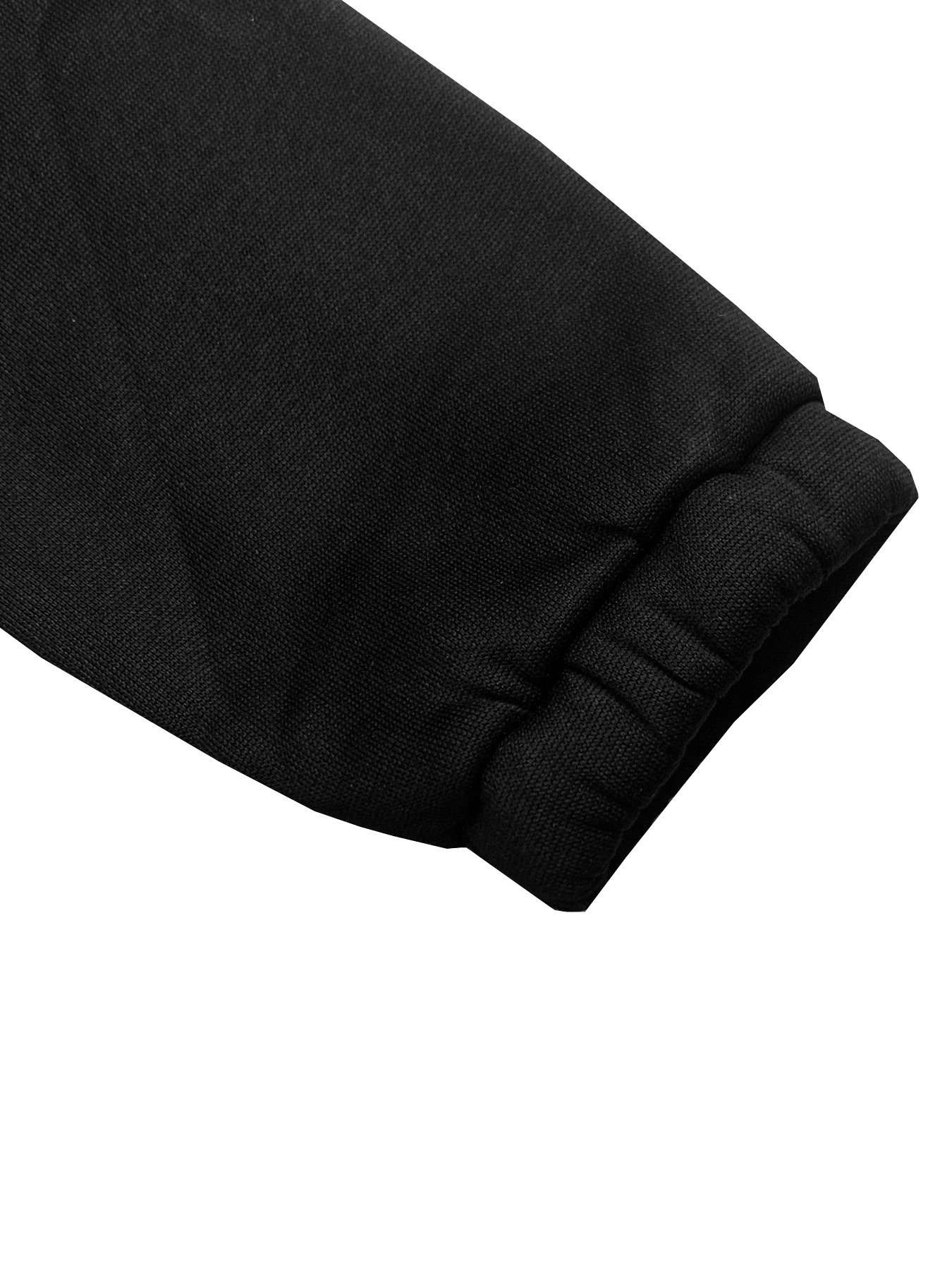 2 Pieces Crop Top Jacket Jogger Pants Set image 8