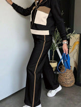 Stylish Color Block Tracksuit image 4