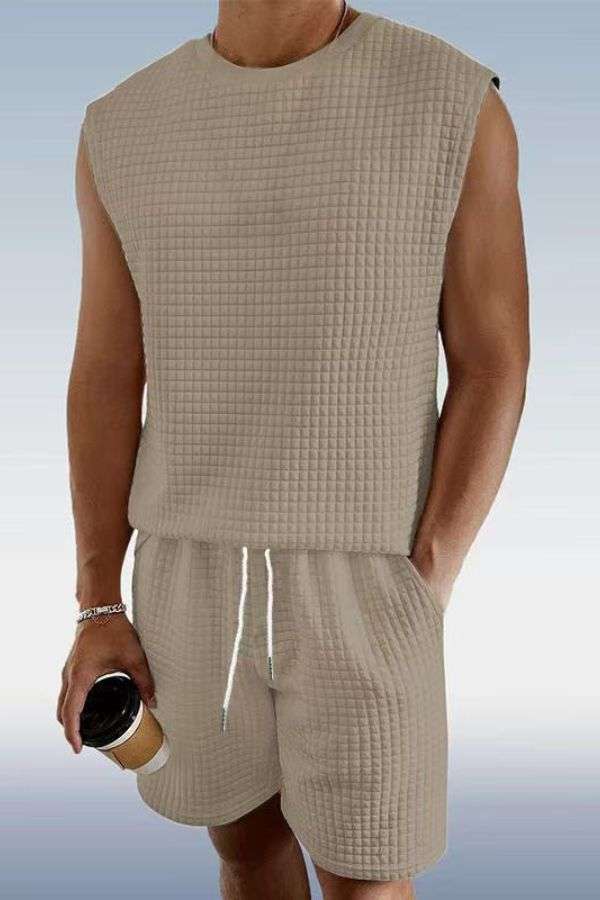 Mens Sleeveless Lounge Set image 0