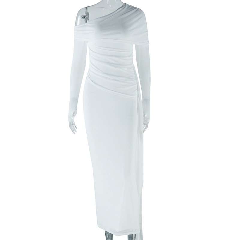 Off shoulder Mesh Dress image 2